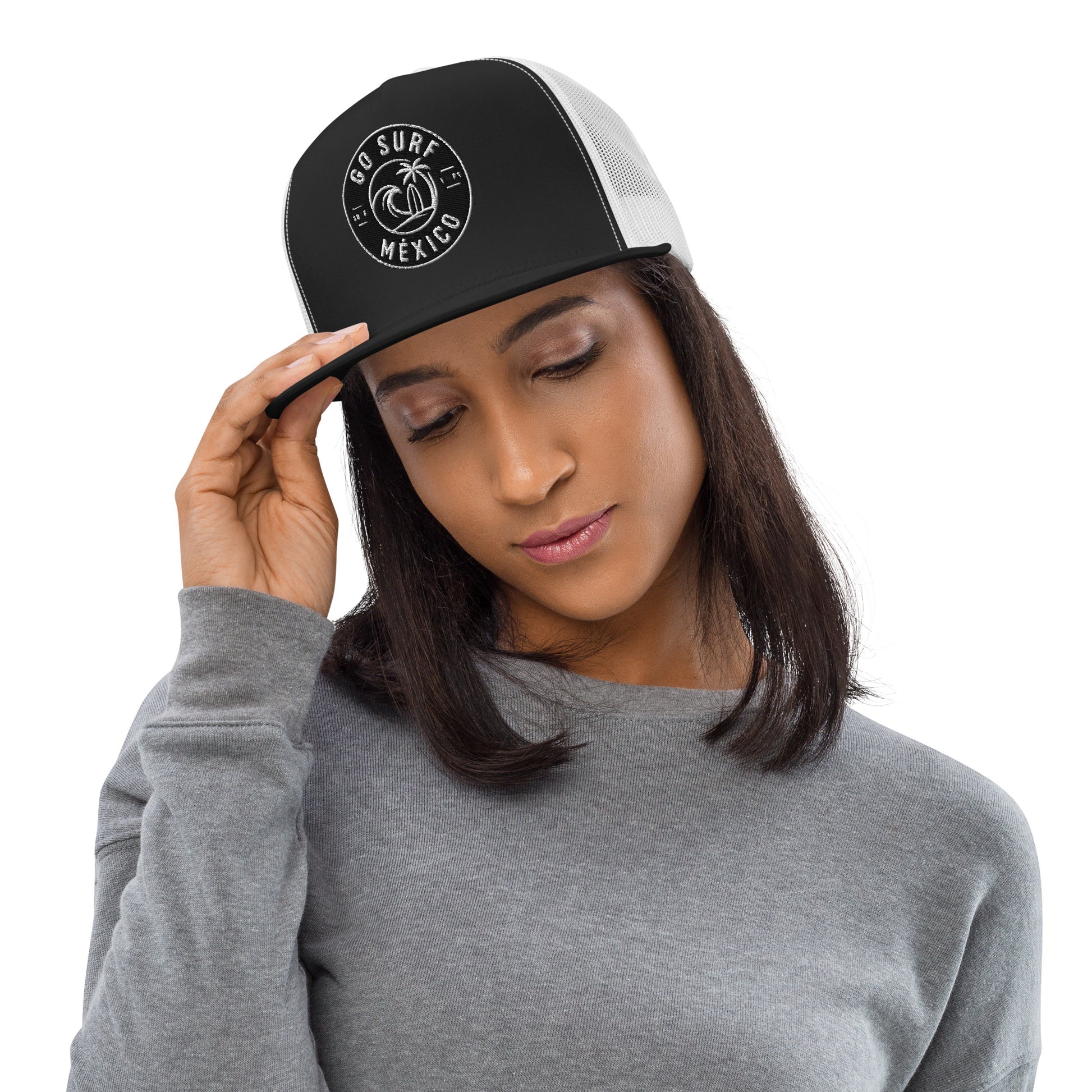 GoSurfMexico 5-panel trucker cap mesh surf hat