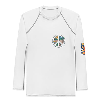 GoSurfMexico men's long sleeve surf rash guard