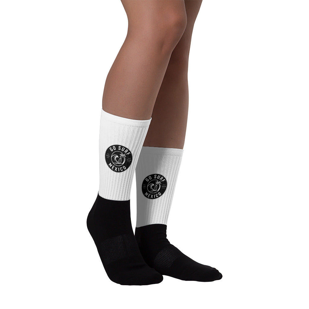 GoSurfMexico classic surf socks sublimation print