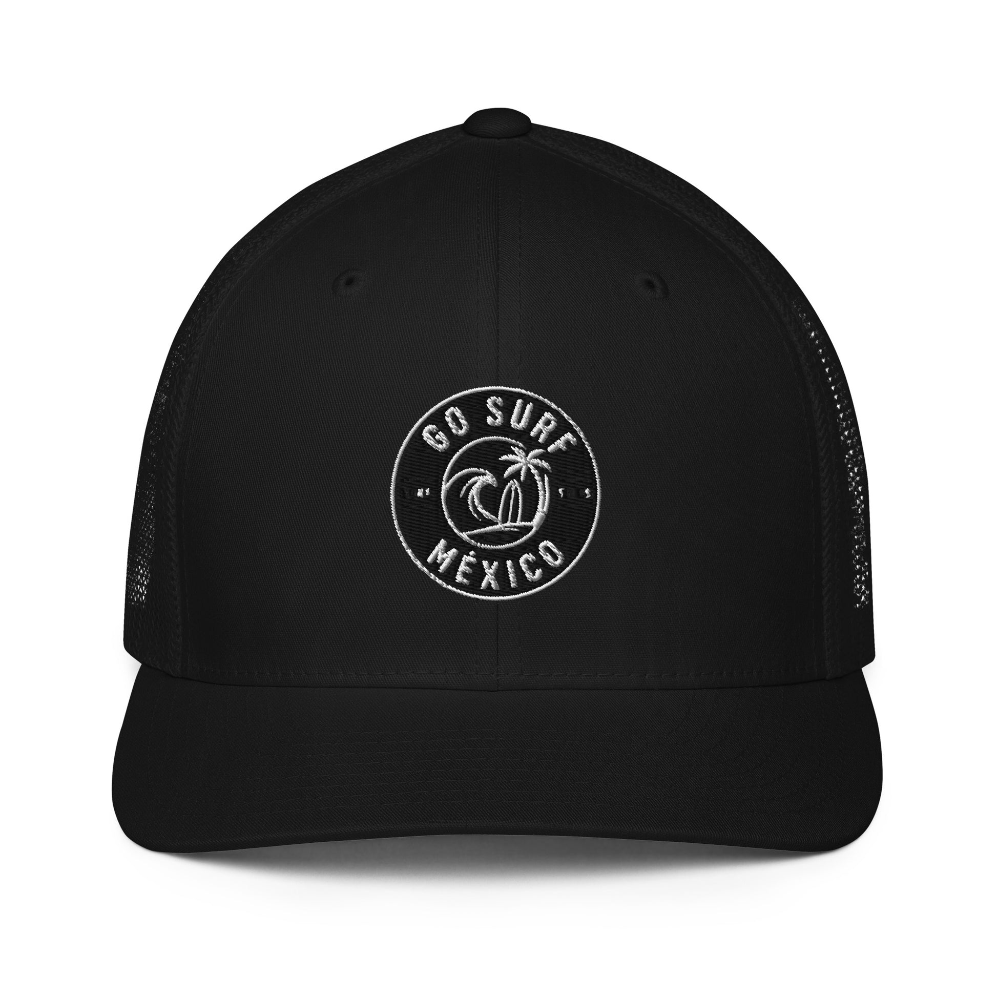 GoSurfMexico Pacific coast trucker hat surf snapback