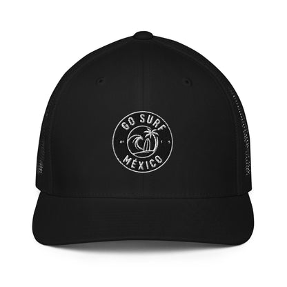 GoSurfMexico Pacific coast trucker hat surf snapback