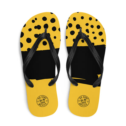 GoSurfMexico Bee edition beach flip-flops