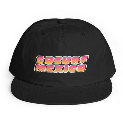 GoSurfMexico black surf cap Pacific coast