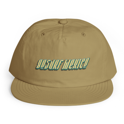 GoSurfMexico khaki surf cap Pacific coast