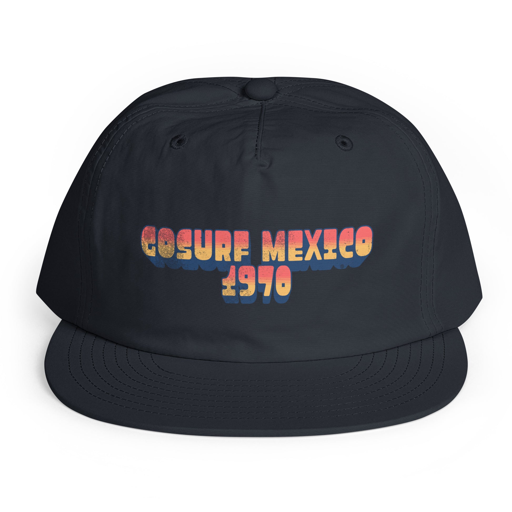 GoSurfMexico multi-color surf cap navy khaki