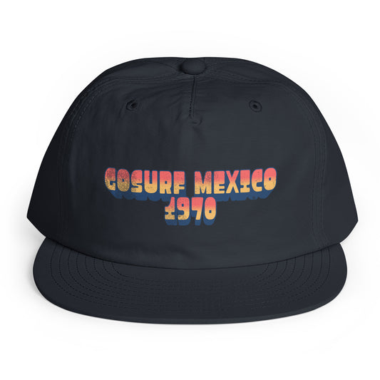 GoSurfMexico multi-color surf cap navy khaki